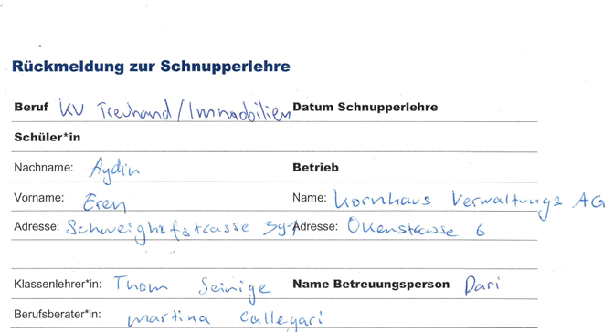 Kornhaus Verwaltungs AG 